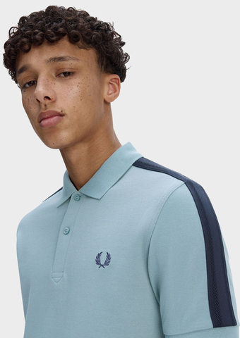 Рубашка-поло FRED PERRY Mash Taped Polo Shirt