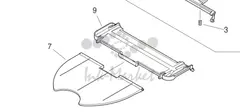 Canon - HB1-5645 - Input & Output Paper Stacker Tray Outer Section — фото 2