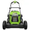 Газонокосилка аккумуляторная Greenworks GD40LM411, 40V, бесщеточная, 41 см, c 1хАКБ 5Ач и ЗУ (2521007UG) — фото 5