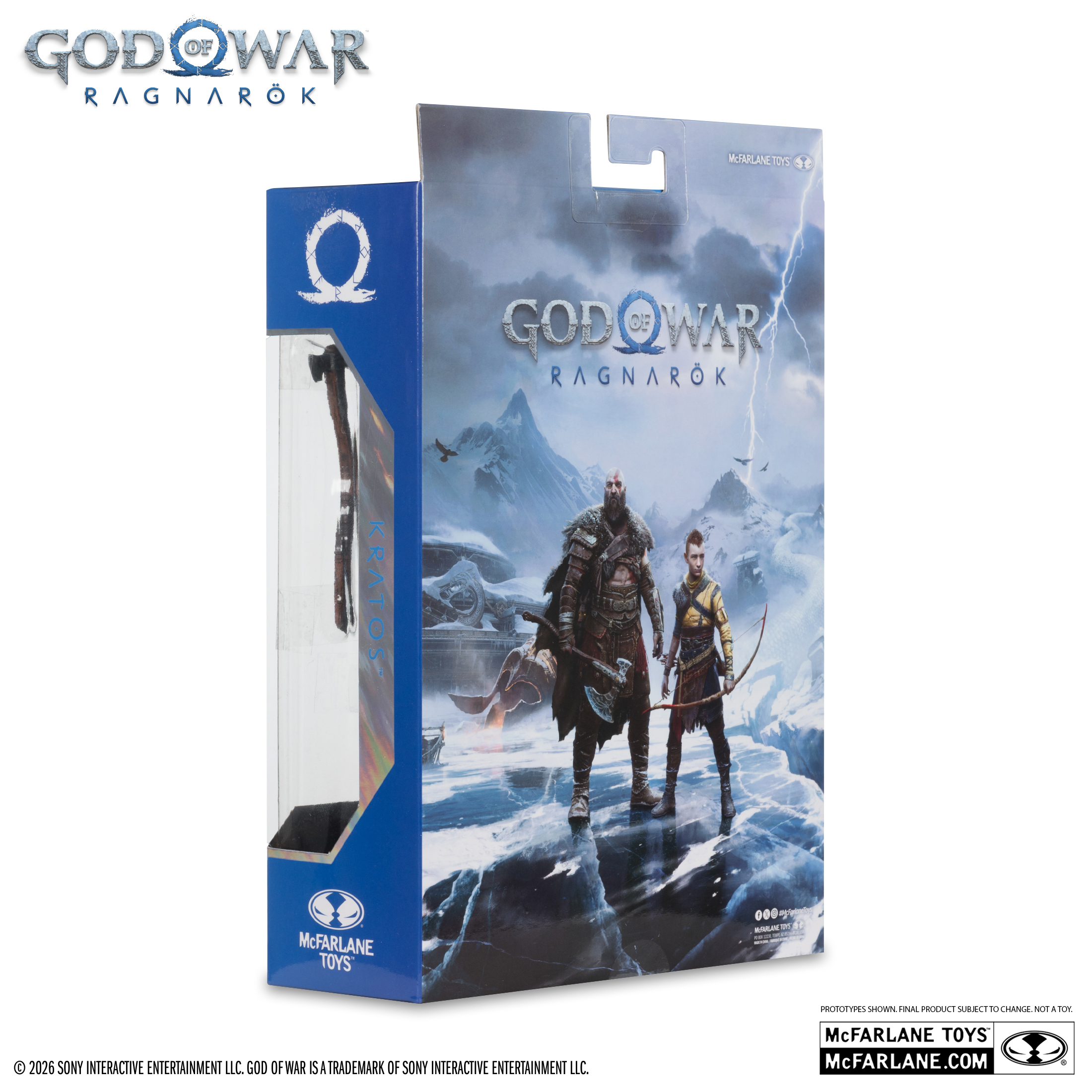 Фигурка Кратос из игры Бог Войны Рагнарек McFarlane Gaming Edition