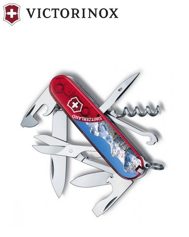 Нож складной Victorinox Climber, 91 mm, Jungfrau (1.3703.TE3)