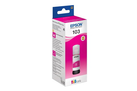 Чернила Epson C13T00S34A 103 EcoTank пурпурный