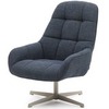 Крутящееся кресло Jaspe, синее