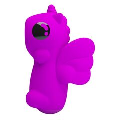 Лиловый стимулятор клитора Magic Unicorn - 