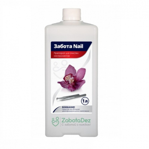 Забота Nail Средство для очистки инструментов,1л