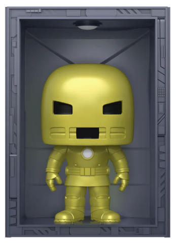 Funko POP! Marvel Hall of Armor: Iron Man (Model 1 Golden Armor) (PX Exc) (1035)