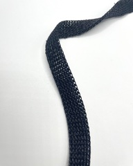 Шнур, цвет: чёрный, ширина 12мм