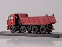 KAMAZ-6540 8x4 tipper early burgundy 1:43 Start Scale Models (SSM)