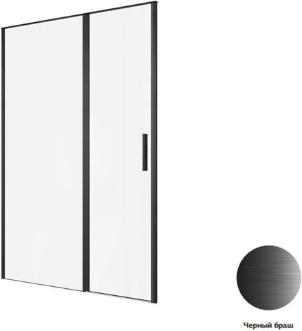 Allen Brau Priority 3.31036.BBA Душевая дверь, цвет: чёрный