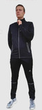 Утеплённый лыжный костюм ArsWear Black Training со спиной мужской