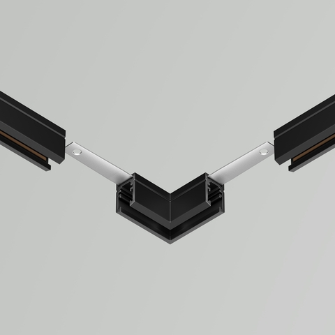 Комплектующие для накладной трековой системы Maytoni Accessories for tracks levity TRA184CL-11B