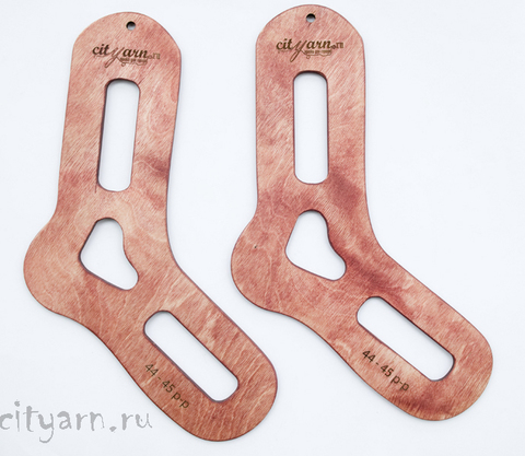 Блокаторы для носков, 2 шт., размер 44-45, цвет красный
