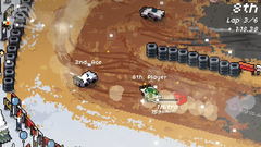 Super Pixel Racers (для ПК, цифровой код доступа)