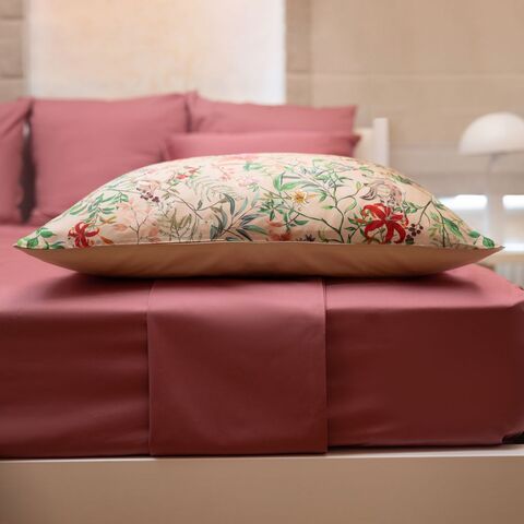 Наволочка 50x70 Mollen Корсак пудровая шелковая