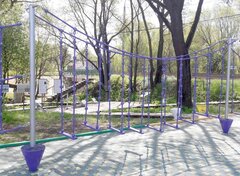 Канатный маршрут № 3 Поперечные ступеньки