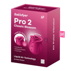 Вакуумно-волновой стимулятор Satisfyer Pro 2 Classic Blossom (имитация струи воды)