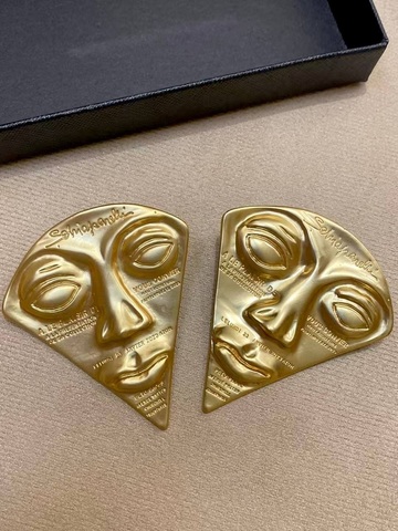 Серьги лицо Schiaparelli