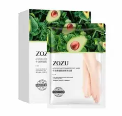 Спа-носочки с экстрактом авокадо и ниацинамидом ZOZU Avocado Nicotinamide Foot Mask