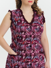 4532 Сарафан на пуговицах