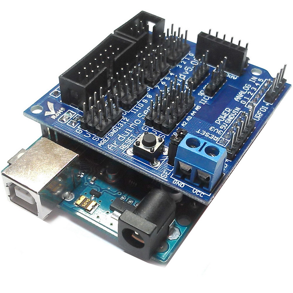 Купить Плата UNO R3 (Arduino-совместимая) + USB кабель