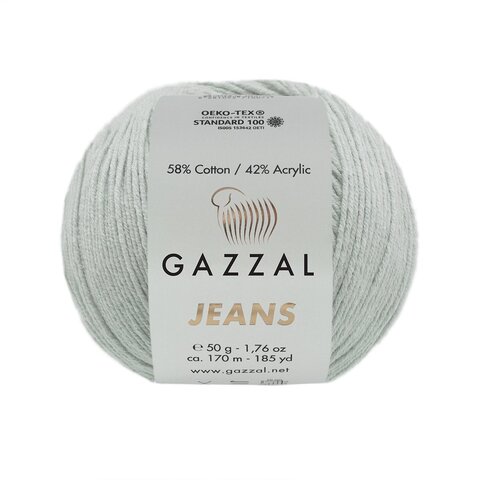 Пряжа Gazzal Jeans 1155 стальной