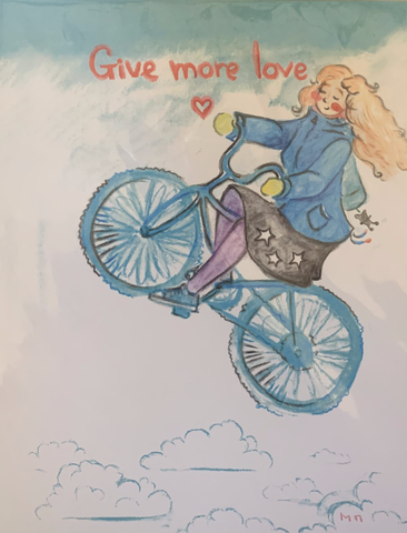 Открытка «Give more love» | Эйфория