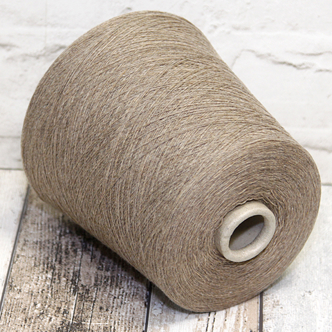 Меринос CASA DEL FILATO / BABYWOOL 1/15 серо-коричневый меланж