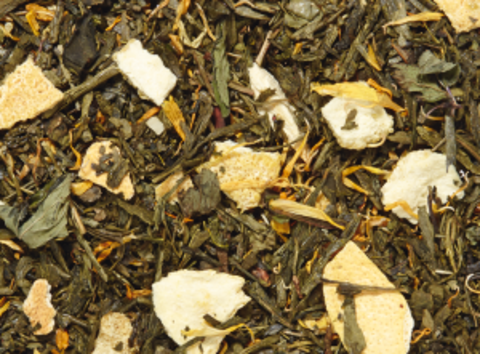 Зеленый чай Прохладное искушение (лимон-перечная мята)