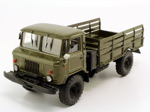 GAZ-66 flatbed truck khaki Agat Mossar Tantal 1:43 used