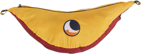 Картинка гамак туристический Ticket to the Moon Honey Moon Hammock Burgundy/Dark Yellow - 3