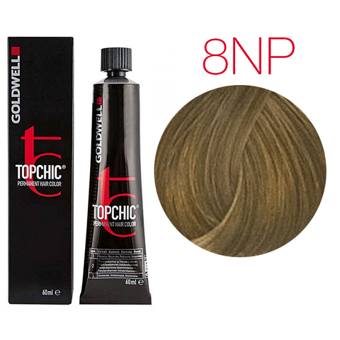 Goldwell Topchic 8NP (светло-русый перламутровый натуральный) - Стойкая крем-краска