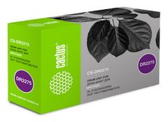 Фотобарабан (Drum-Unit) Cactus CS-DR2275 (DR-2275) черный для Brother DCP 7057, 7060, 7065, 7070; FAX 2840, 2845, 2845R, 2940; HL 2132, 2132r, 2135, 2135w, 2240, 2250, 2250dn; MFC 7360, 7360nr, 7460dn, 7460n, 7860 (12'000 стр.)