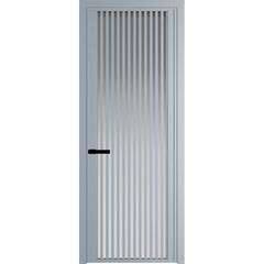 Алюминиевая дверь 3AGP серебро остеклённая