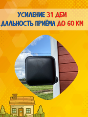 ТВ АНТЕННА НАРУЖНАЯ АКТИВНАЯ ЦИФРОВАЯ ТРИАДА-3460 USB DVB-T2 С ИНЖЕКТОРОМ ПИТАНИЯantenna.ru