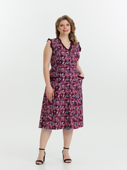 4532 Сарафан на пуговицах