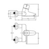 Термостат для ванны Ideal Standard CeraPlus A4162AA