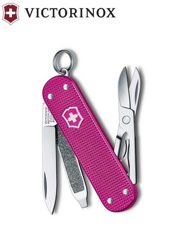 Нож-брелок Victorinox Classic Alox Colors, Flamingo Party (0.6221.251G)