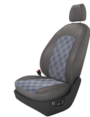 Авточехлы правый руль на 3 ряда (на заказ)