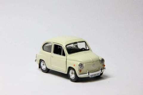 Zastava 750 white Cararama 1:43