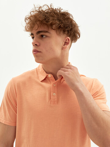 Поло однотонное Bowery NYC Slub Apricot