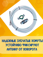 ТВ АНТЕННА НАРУЖНАЯ АКТИВНАЯ ЦИФРОВАЯ ТРИАДА-3460 USB DVB-T2 С ИНЖЕКТОРОМ ПИТАНИЯantenna.ru