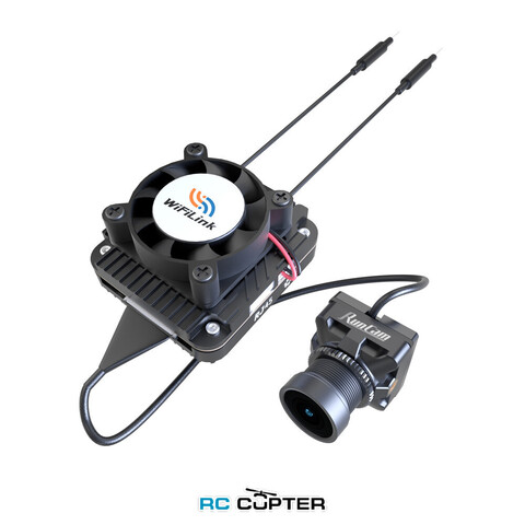 Цифровая FPV видеосистема RunCam WiFiLink2-G (на основе OpenIPC), (FPV камера + видеопередатчик + сетевая карта)