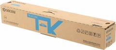 Тонер-картридж Kyocera TK-8128C cyan для Kyocera M8130cidn, оригинальный, регион Азия (1T02P3CCN1)