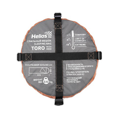 Спальный мешок Helios Toro Wide 400L T-HS-SB-TW-400L