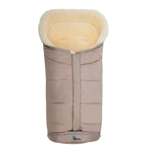 MT2203-LP Altabebe Зимний конверт  Lambskin-Classic Footmuff (Brown 75)