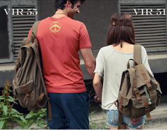 Винтажный рюкзак из ткани Virginland VIR-51