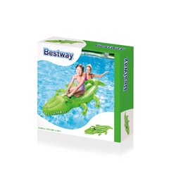 Надувная игрушка Bestway 41011 в форме крокодила для плавания