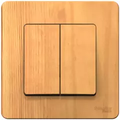 ВЫКЛ.3-кл.С/У, 10А 250B, ЯСЕНЬ BLNVS100505