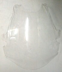 Ветровое стекло для Suzuki GSF600S / 1200S 01-05 г.в. / черное, прозрачное