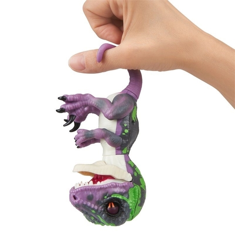 Интерактивный Untamed dino Fingerlings Рейзор сиреневый